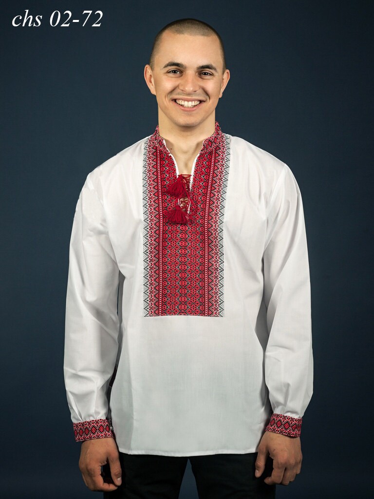 Vyshyvanka men. Ukrainian embroidered shirt for boys and men. Etsy