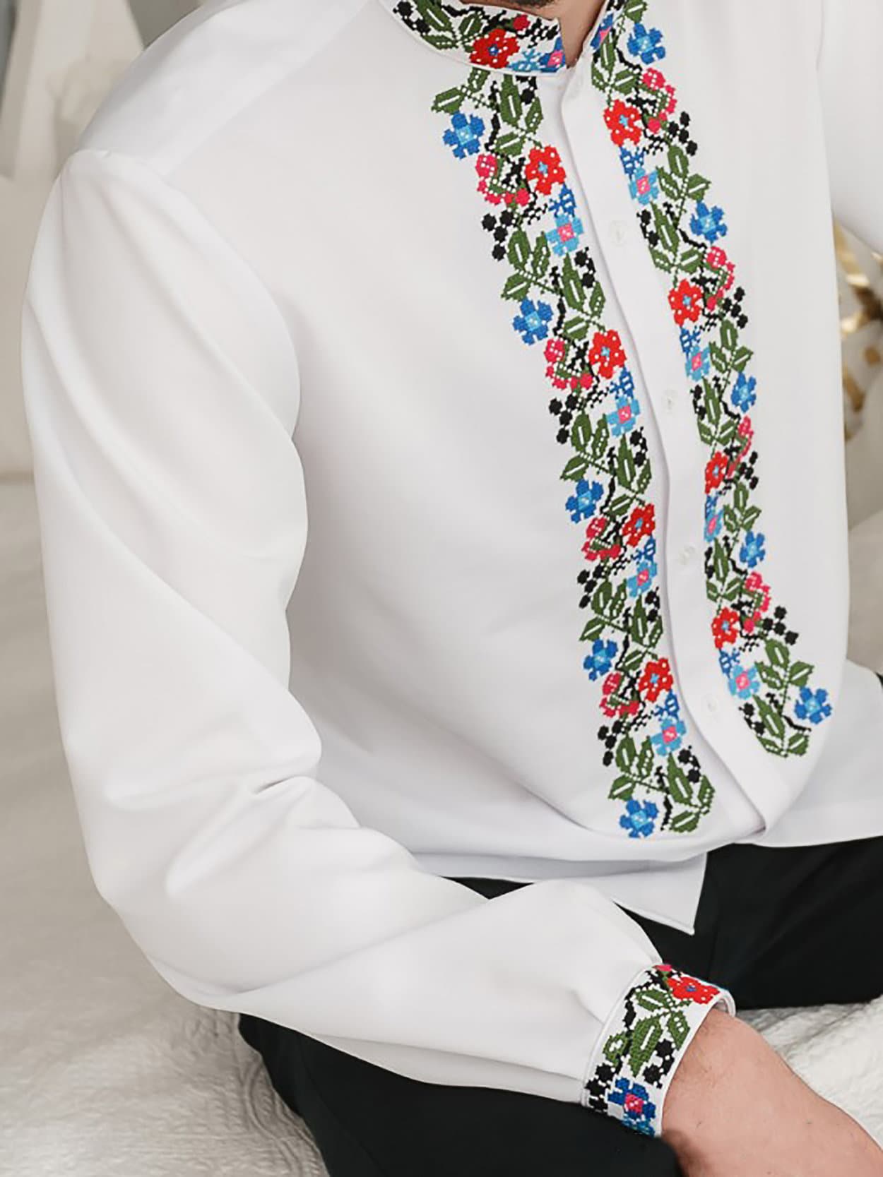 Ukrainian embroidered shirt. Shirt for adults and children. Etsy