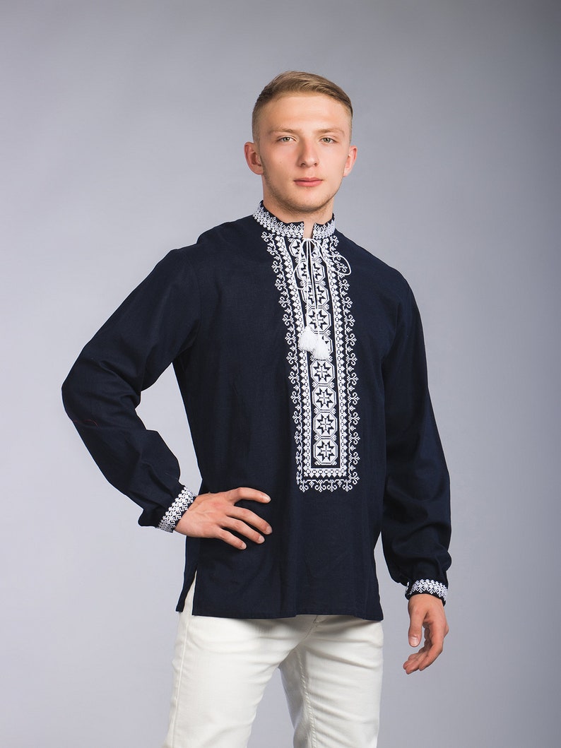 Ukrainian Embroidered Shirt Sorochka. Ukrainian Vyshyvanka Etsy