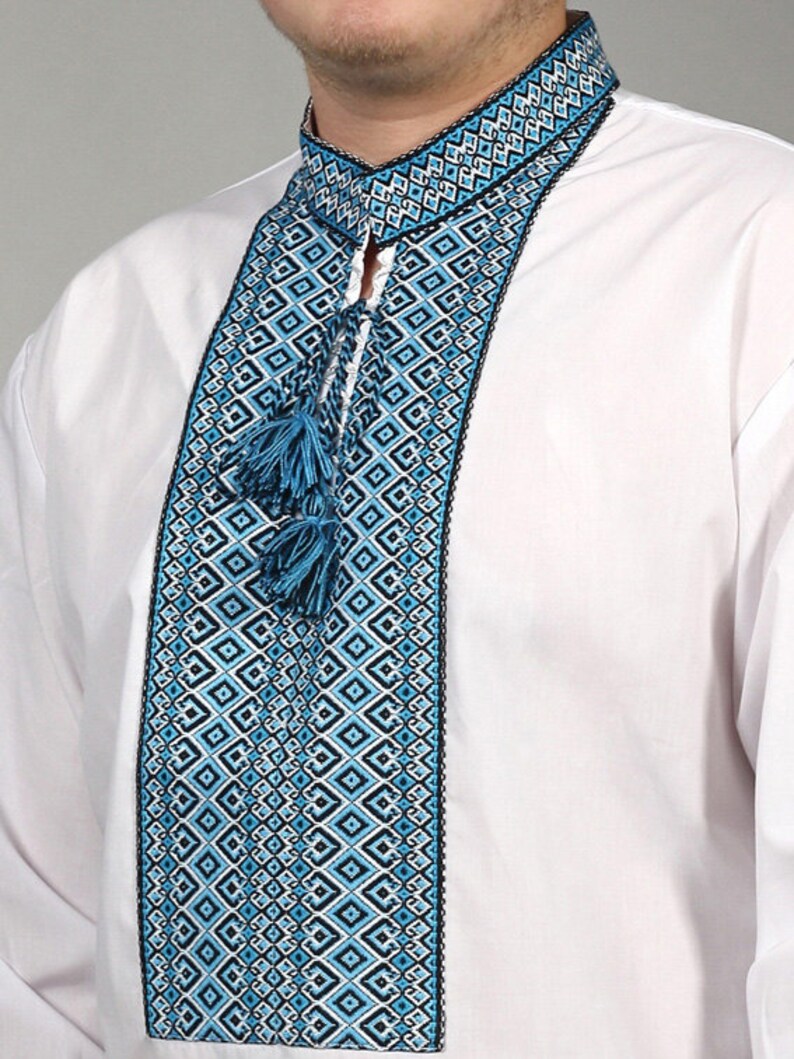 Ukrainian Vyshyvanka. Traditional Ukrainian Embroidered Shirt Etsy