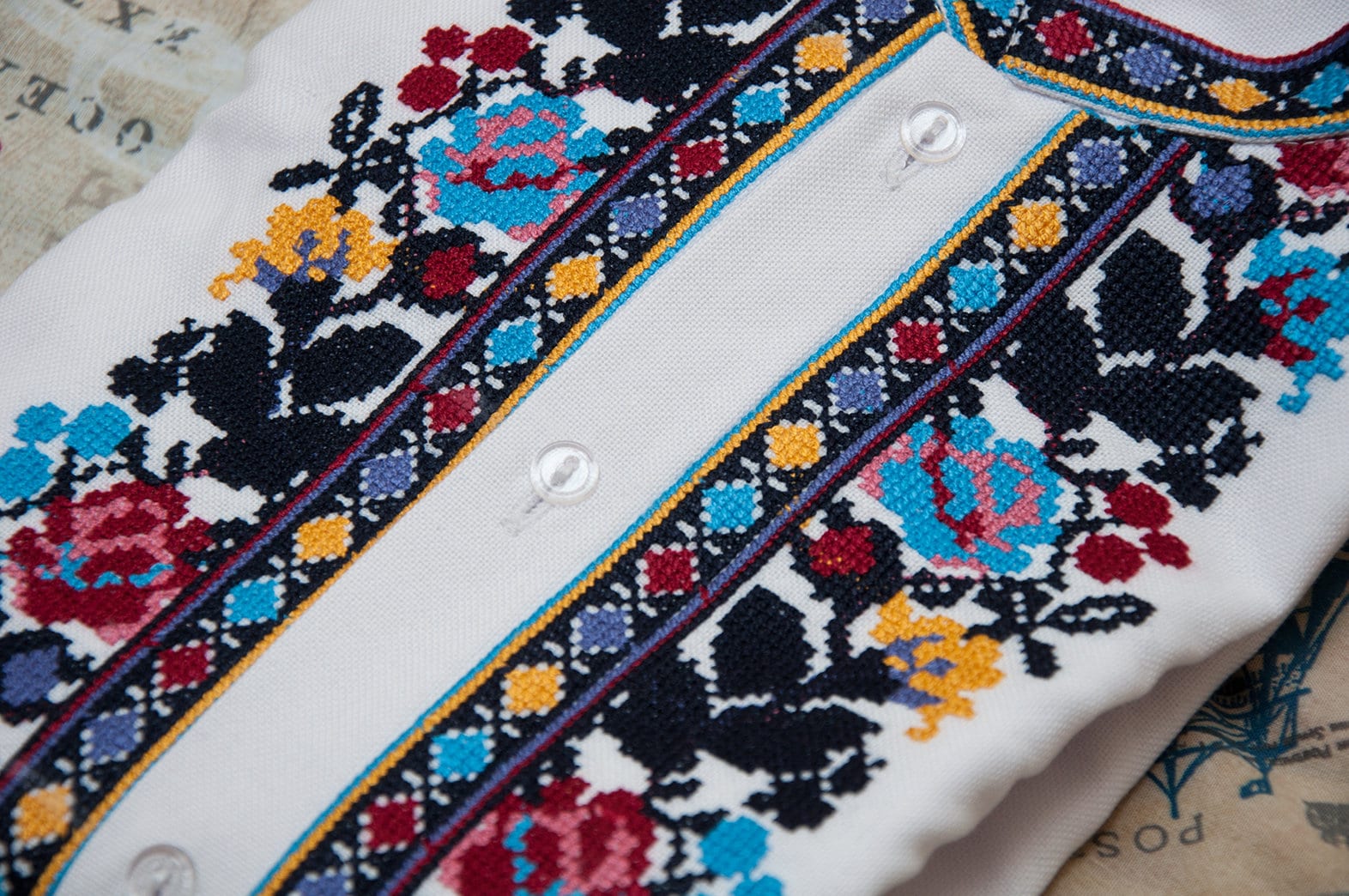 Ukrainian Embroidered Shirt Ukrainian Clothes Mens Vyshyvanka