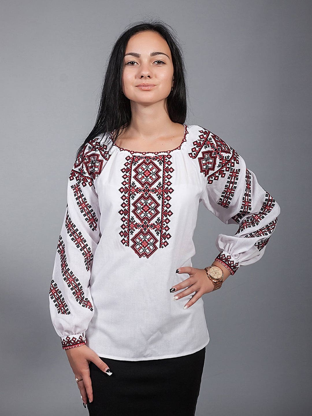 Women Vyshyvanka. Traditional Ukrainian Embroidered - Etsy