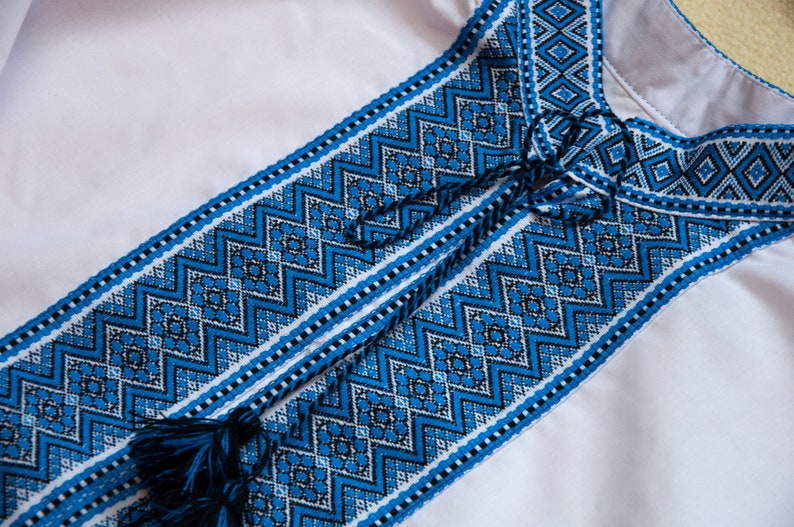 SALE Ukrainian embroidered shirt for boys and men. Etsy