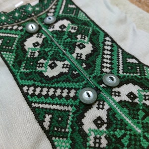 Vyshyvanka, Children embroidery. Ukrainian shirt for babies. Folk shirt for boys. Ethnic shirt for boys Ukrainian Children's clothing Gift image 5