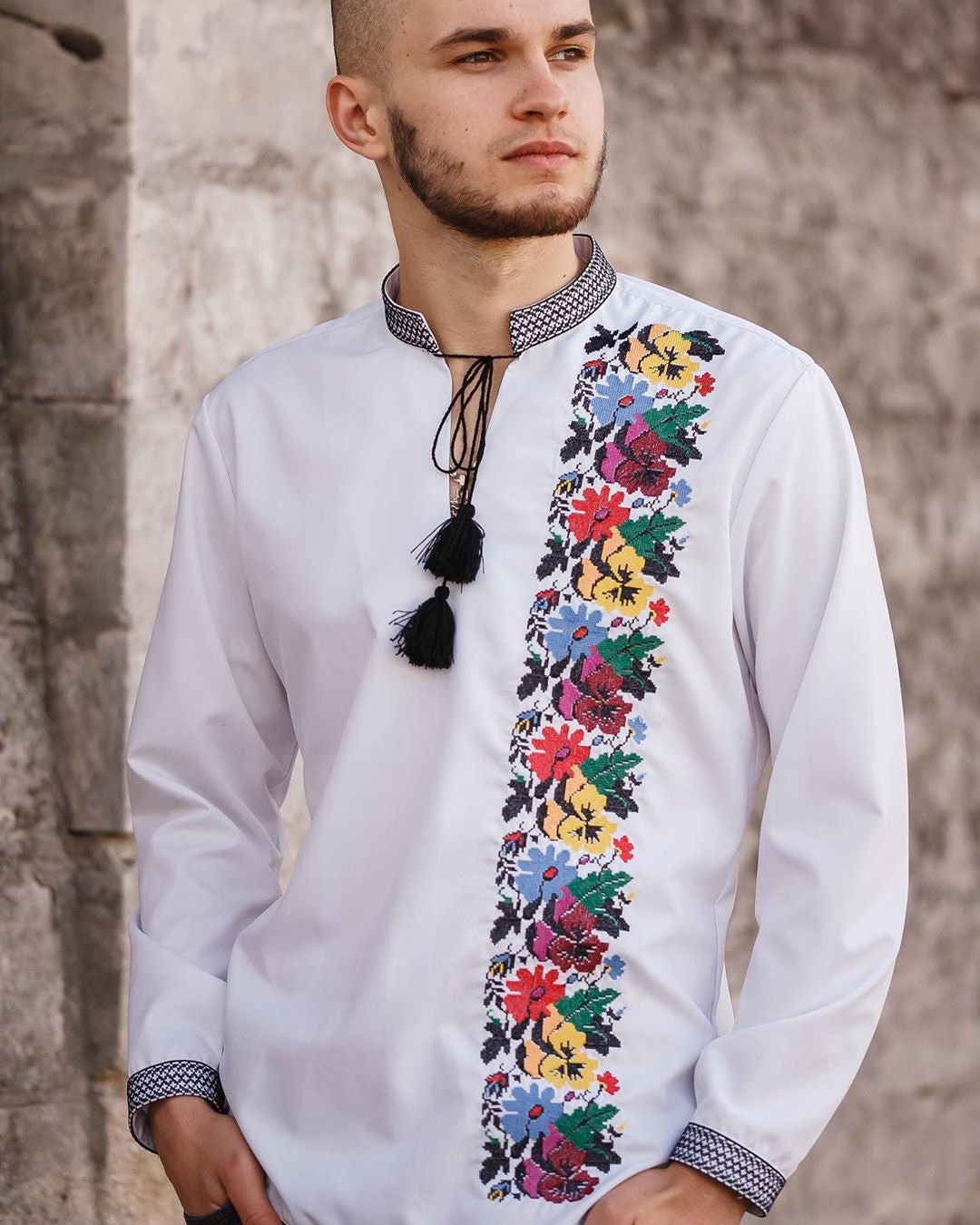 Ukrainian Embroidered Shirt Ukrainian Clothes Mens Vyshyvanka. - Etsy  Australia