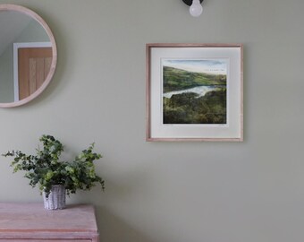 El Tay Plateado, Perthshire, Escocia. Láminas artísticas Giclée firmadas e inspiradas en Escocia.