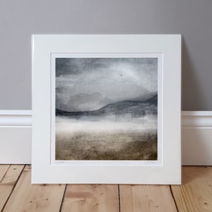 Loch Mist, Highlands of Scotland.  Signed Giclée Fine Art Print by Scottish artist Carol McEwan (FREE UK p&p)
