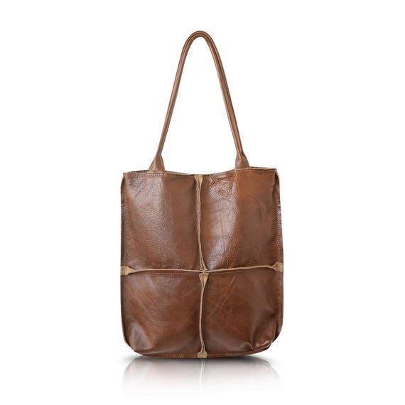 simple leather handbag