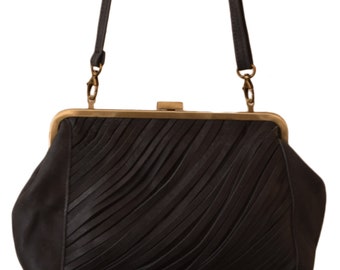 Leather Clutch, Unique Clutch Purse,Women's Clutch Wallet,Black Evening Bag,Women's Evening Bag,Formal Clutch,Ladies Clutch,Party Clutch