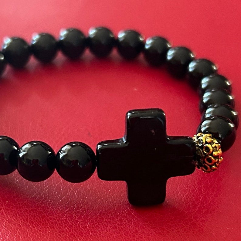 Onyx Imani Bracelet Protection Stone image 1