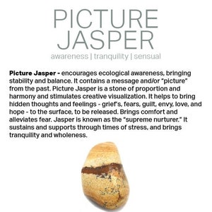 Picture Jasper Bracelet Set Tranquility Stone image 4