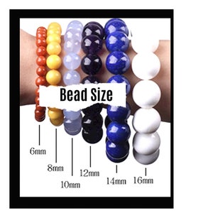 Bracelet de pierres précieuses en jaspe et onyx Unique en son genre Chaka racine image 5