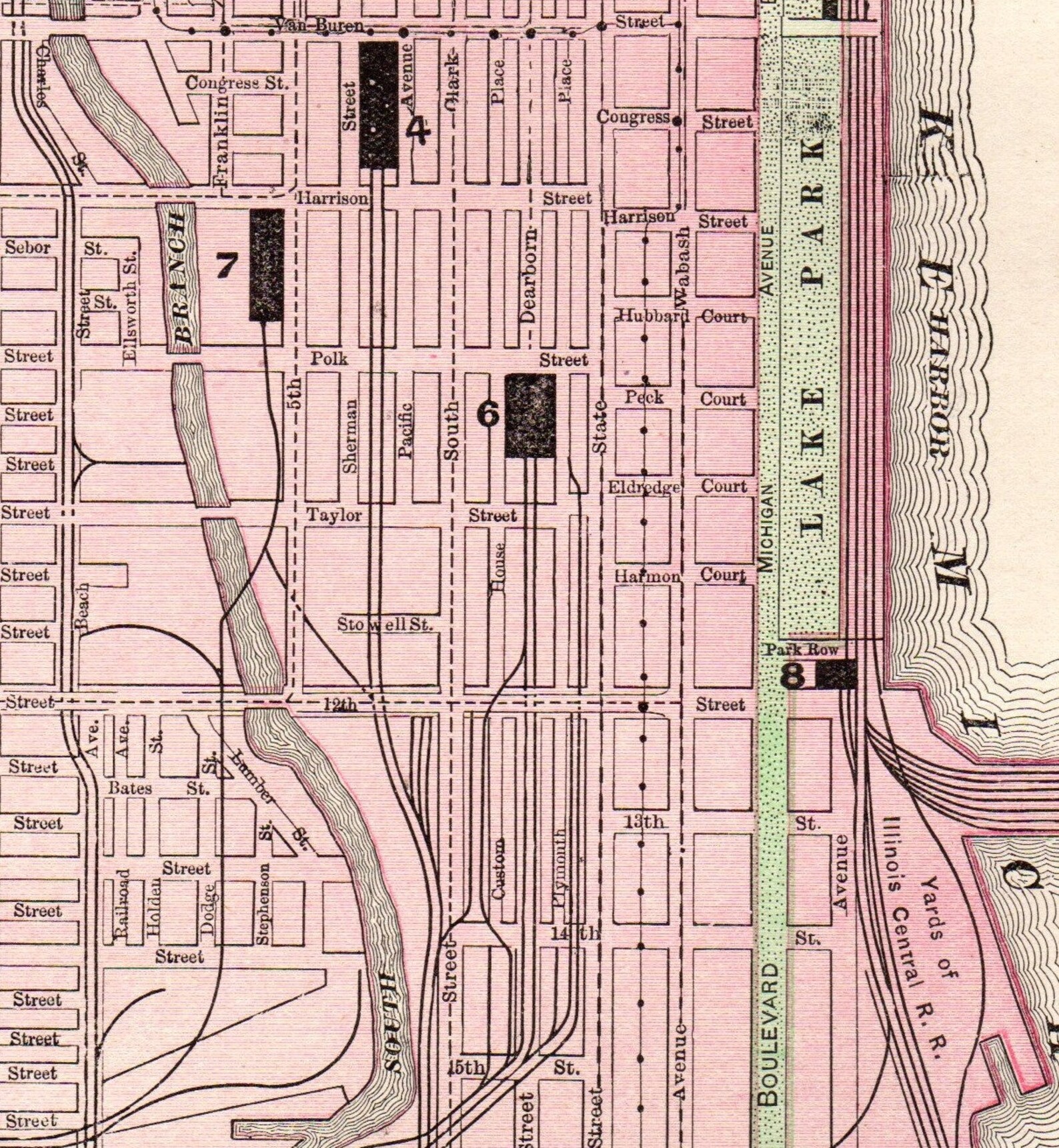 1900-antik-chicago-stra-en-karte-von-chicago-illinois-city-map-etsy