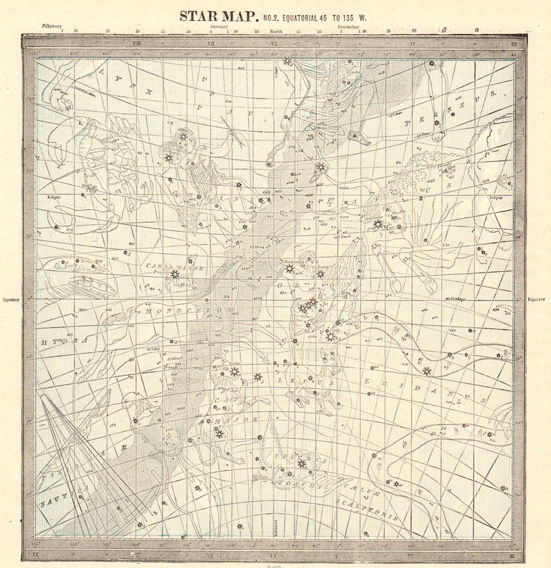 Star Chart Map