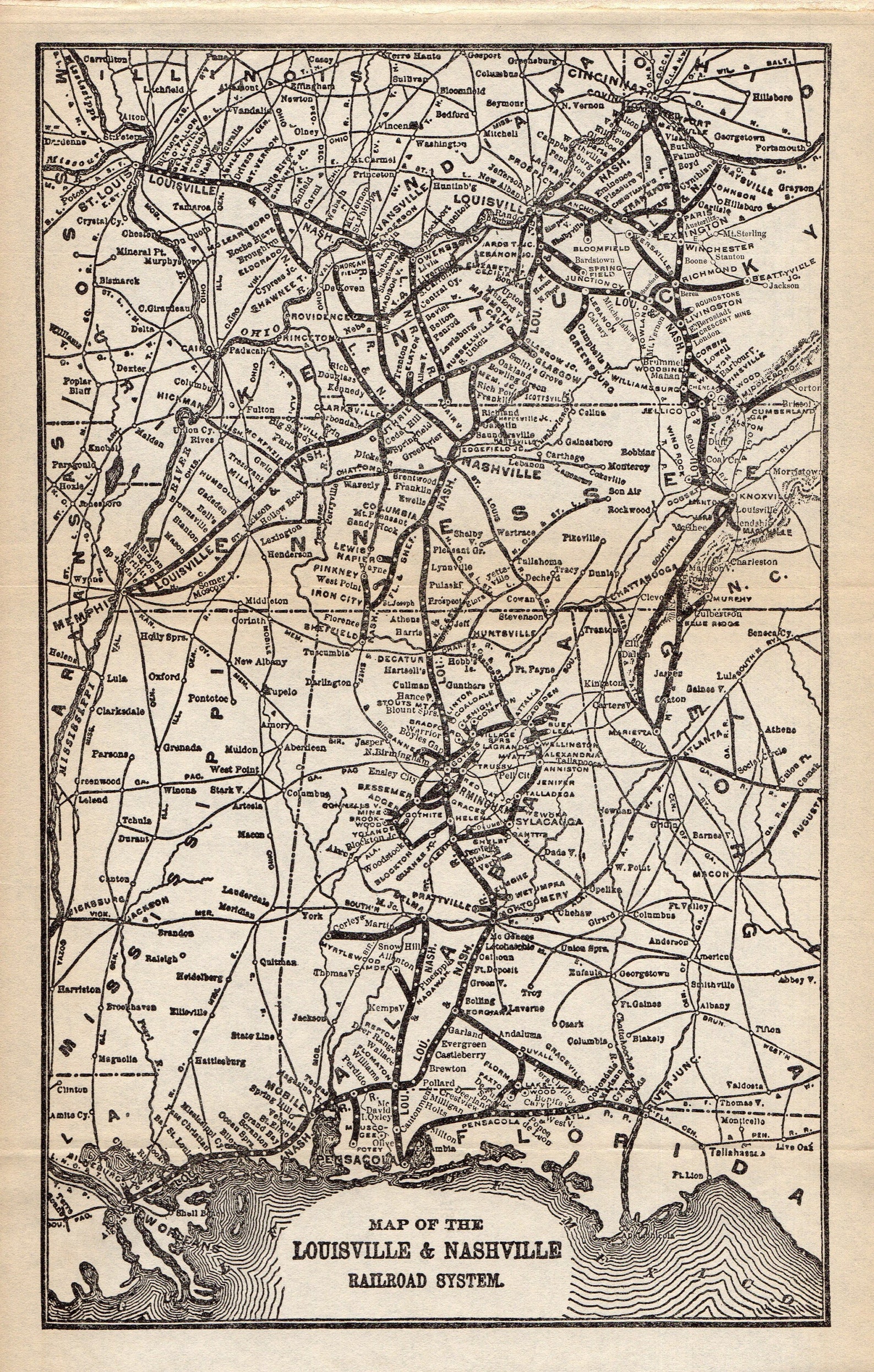 1911-antique-louisville-and-nashville-railroad-map-l-and-n-etsy