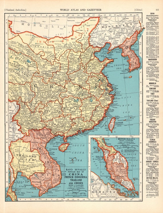 1950年頃 海外 外国 いろいろ ヴィンテージ旅行ガイド 地図