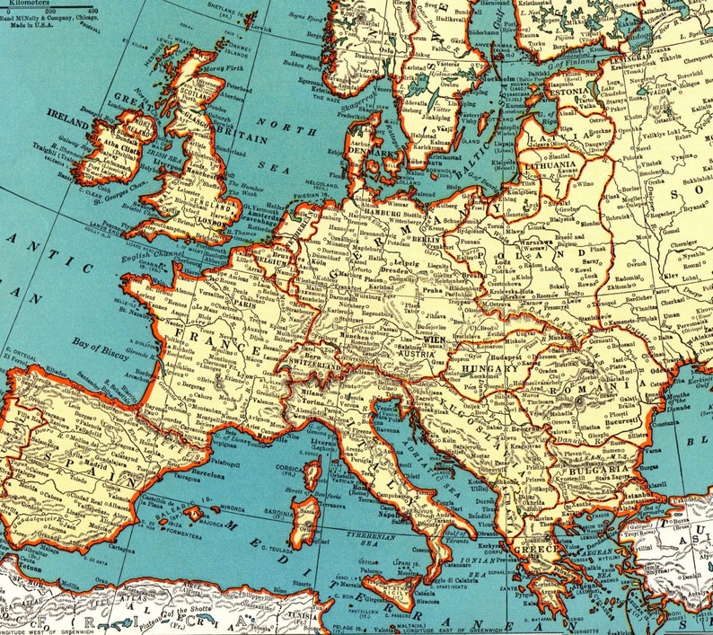 Mapa Politico Europa Antiguo 1939 Images