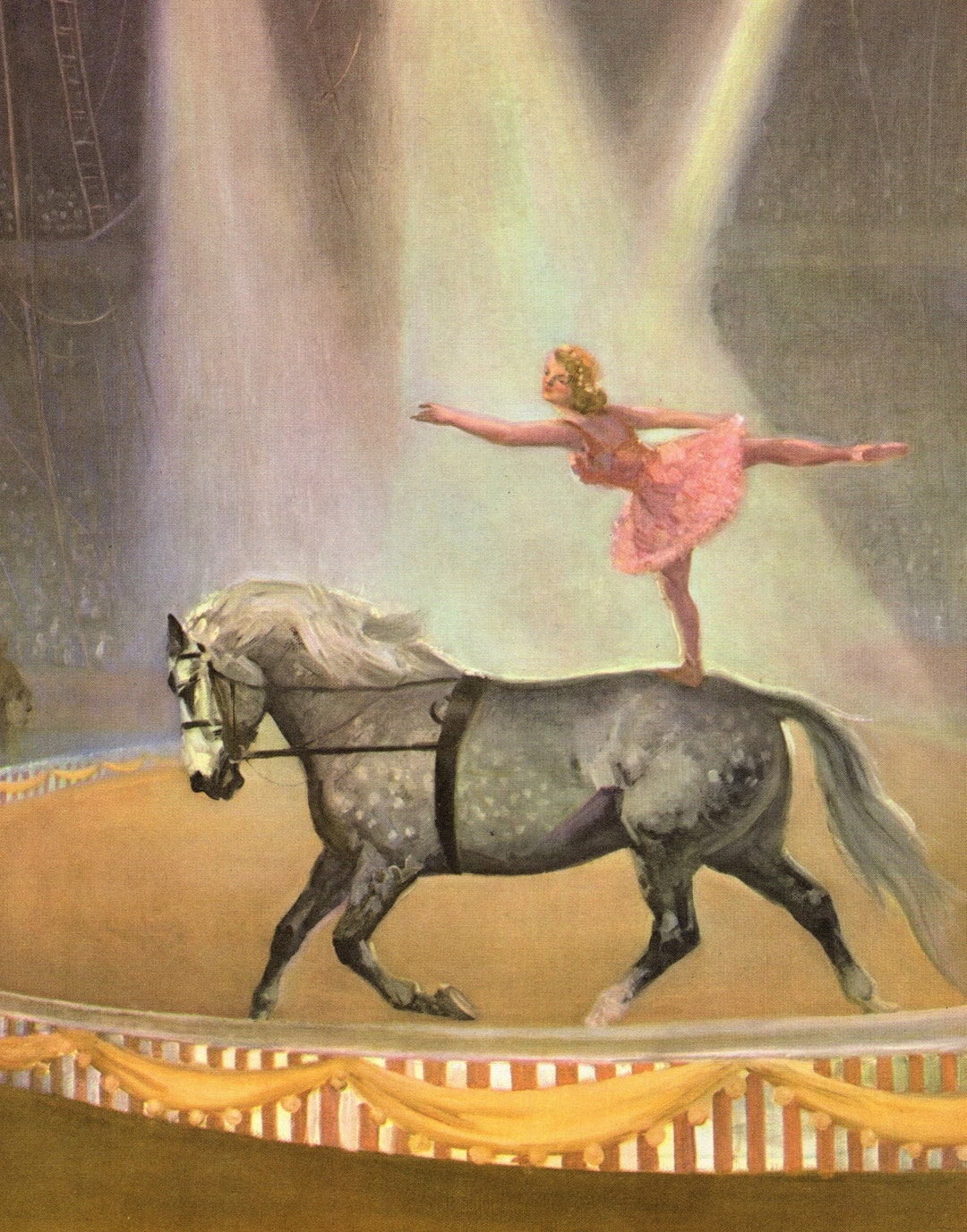 ジョー・ハウトマン ヴィンテージ ステンドグラス 野生の走る馬 絵画 美術館 ジョー・ハウトマン ヴィンテージ ステンドグラス 野生の走る馬