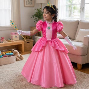 princess birthday dress for 7 years old girl Year Color:OFF WHITE-NUDE