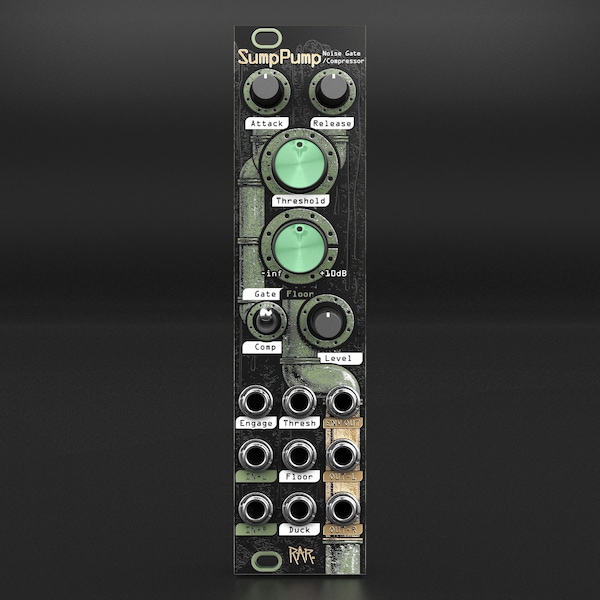 VORBESTELLUNG: Sumpf-Pumpe-Noise-Gate/Kompressor Eurorack Modul
