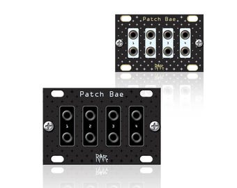 Patch Bay: modulo patch bay Eurorack a 4 canali - 1u