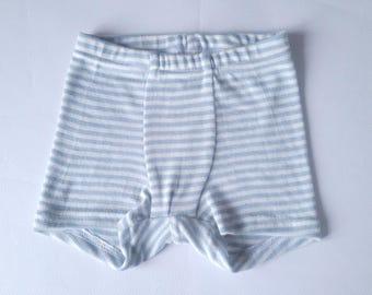 Little boys Merino wool with silk Boxer Briefs. Kids thermal undies.