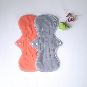 ExtraLarge 100% Merino Wool Reusable Period Pads. Menstruating Pad. Incontinence Pads. Gusher pad. Postpartum.