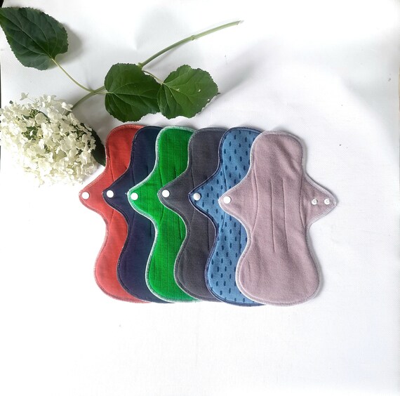 Overnight Merino Wool Reusable Period Pads. Menstruating Pad. Incontinence  Pads. Gusher Pad. 