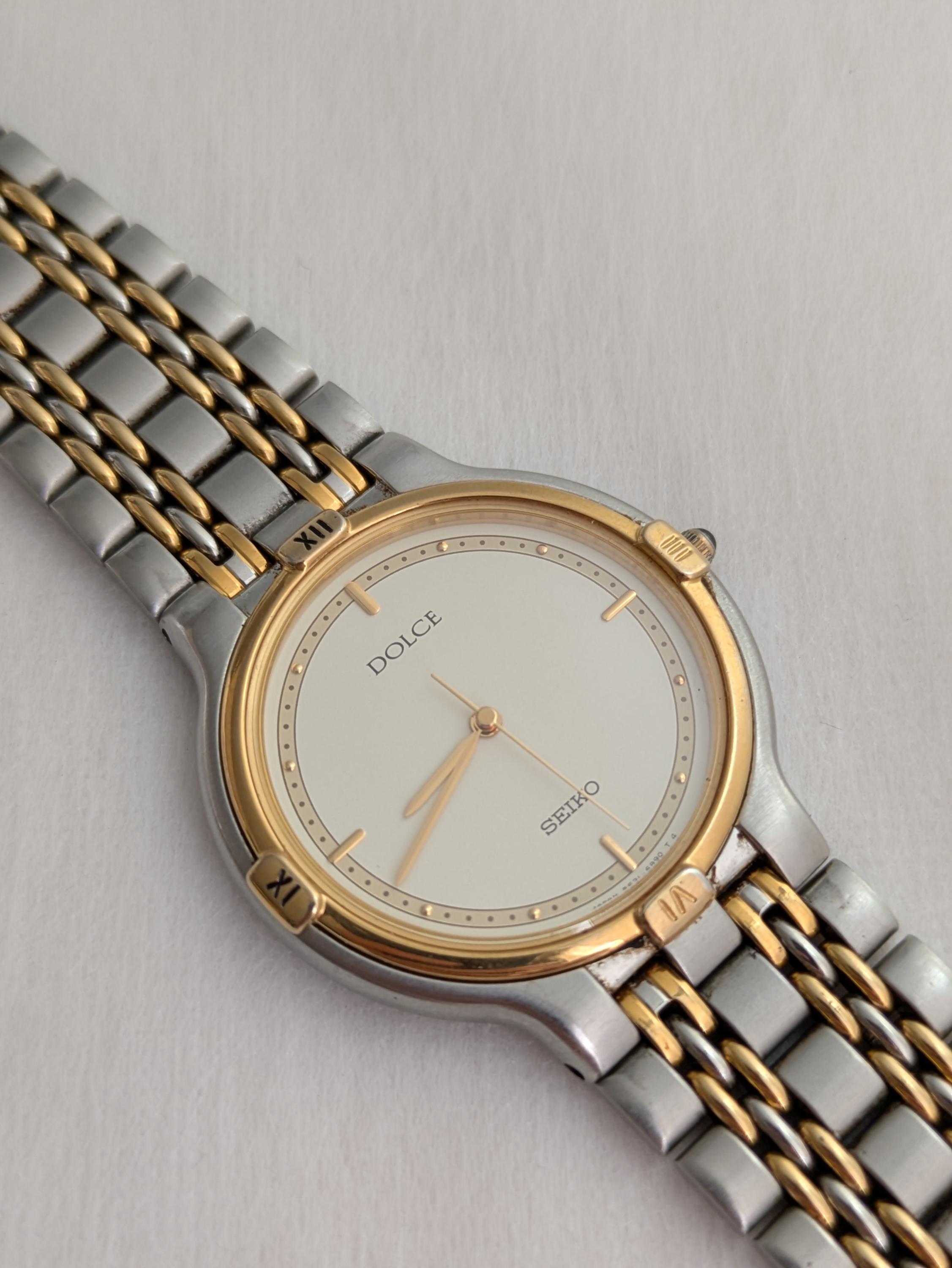 Seiko Dolce Two Tone - Etsy