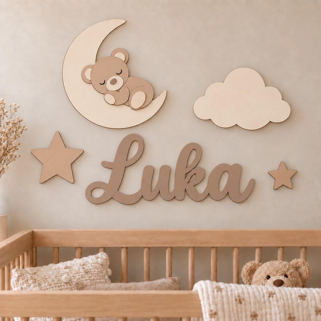 Moon Name Sign - Etsy
