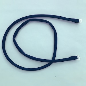One Spandex Spaghetti Strap 1/4&quot; wide with 2 clips - Choice of Color and Length - replacement strap for  swimsuits, active wear and more