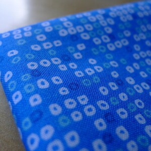 Felicity Small Circles Blue Half Yard Modern Quilting Sewing Craft Cotton Fabric image 2