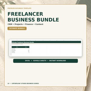 Ultiem businesspakket voor freelancers: CRM-, project-, factuur-, onkosten- en contentdashboard