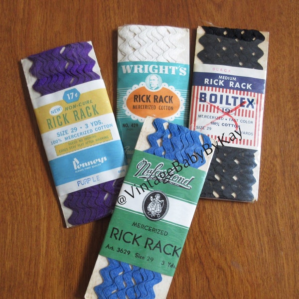 Rick Rack Lot - Etsy