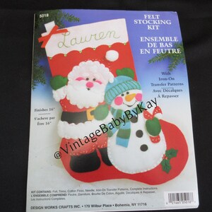 Snowman DIY Kit Needle Felting Kit Snowman Kit Christmas Kit Make Your Own  Christmas Decoration Craft Kit Christmas Craft 