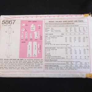 Uncut Simplicity Sewing Pattern #5867 For Misses And Misses' Plus Size Pants Or Shorts, Skirt