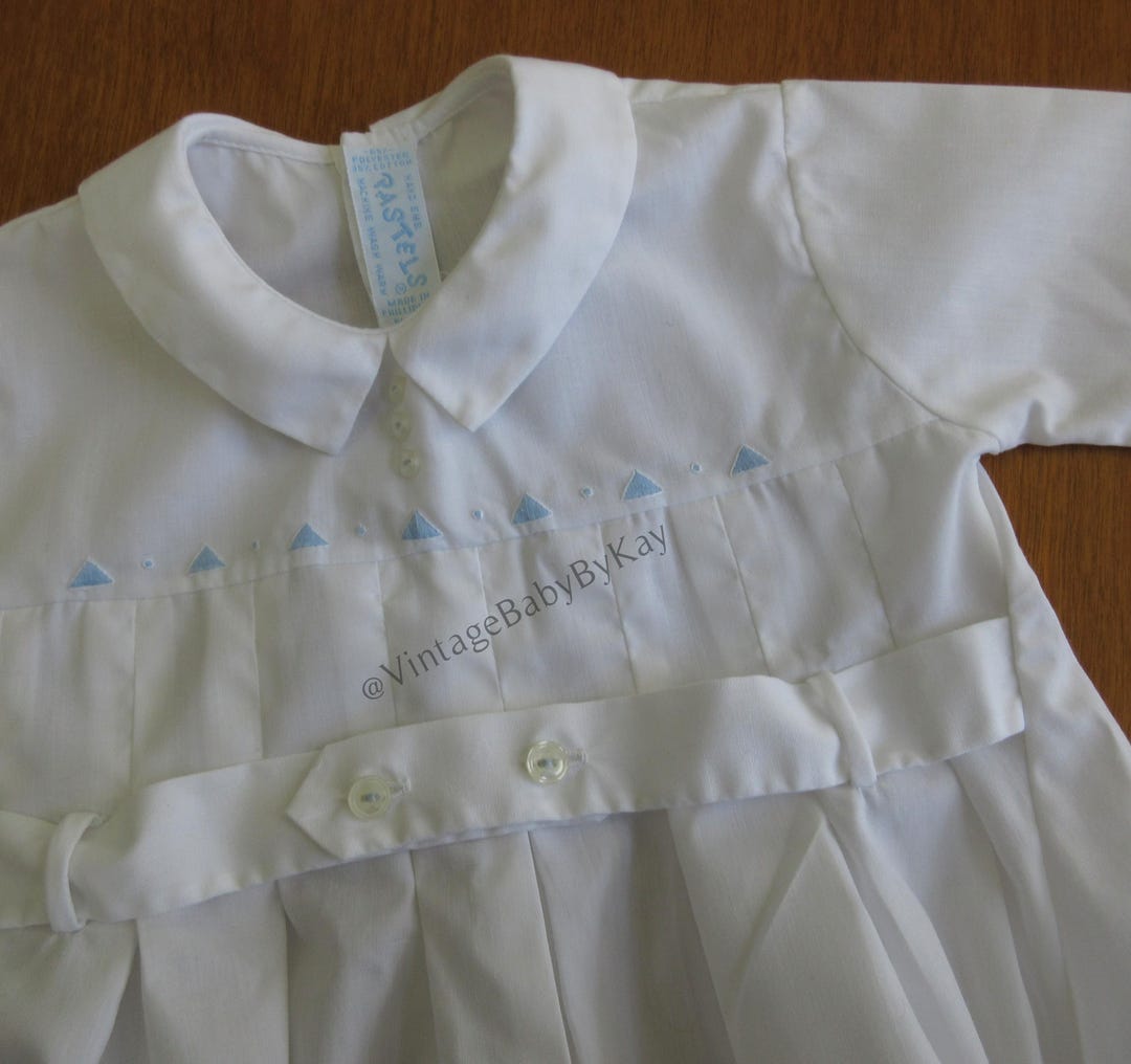 Petit Bebe CROSS BOY´S - White poplin boy's bubble main image 0