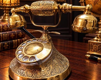 Vintage 1960's United States Telephone Co. Contessa Rotary Phone