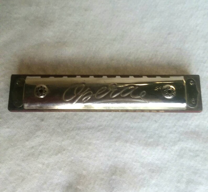 Vintage Opera Brand Harmonica With Original Tin FREE SHIPPING Etsy