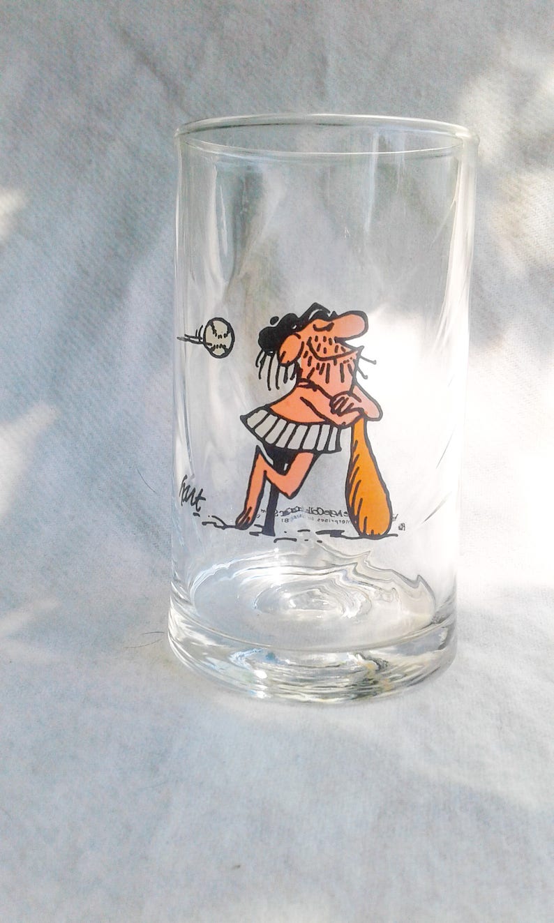 Arby/'s B.C Ice Age Collector Series 1981 Glass GROG