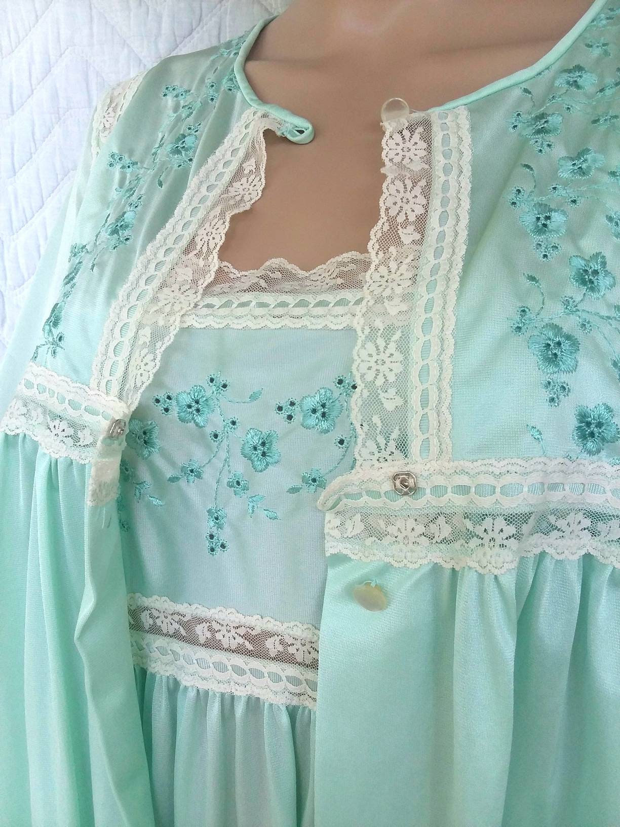 matching gown and robe