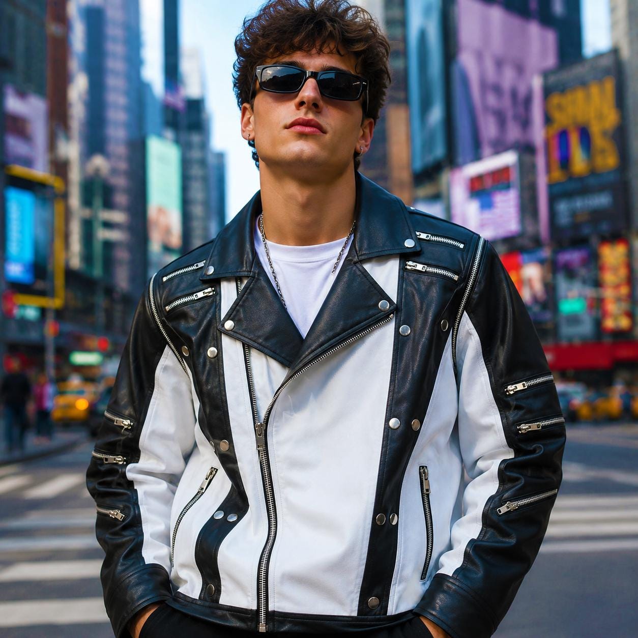 White Michael Jackson Jacket - Etsy White Michael Jackson Jacket - Etsy