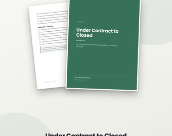 Sob Contrato até a Conclusão - O Checklist de Transação que Impede que um Negócio Morra no Meio do Processo