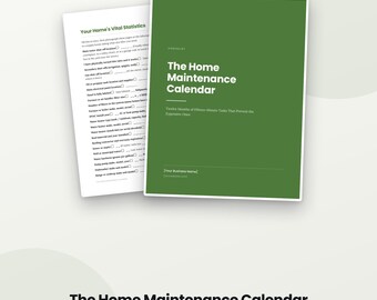 Calendário de Manutenção Doméstica - Doze meses de tarefas de quinze minutos que evitam gastos caros.