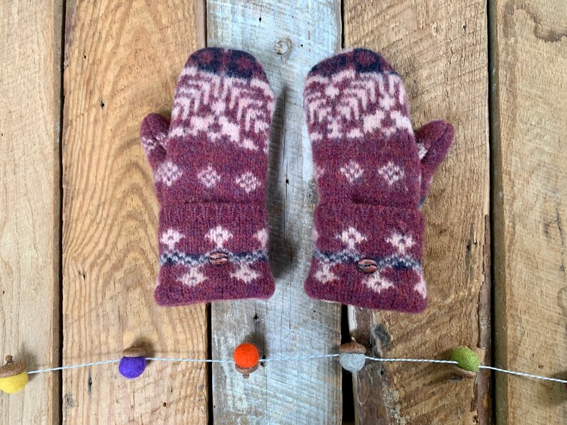 etsy sweater mittens
