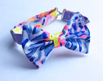 Boy's Lilly Pulitzer So Snappy Fabric Bow Tie
