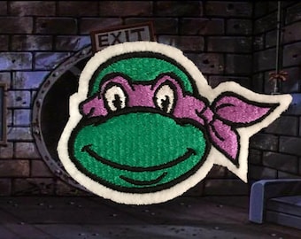 Donatello - TMNT Teenage Mutant Ninja Turtles Embroidered Iron-on Patch