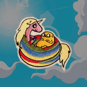 Princess Rainicorn - Iron on Adventure Time Patch