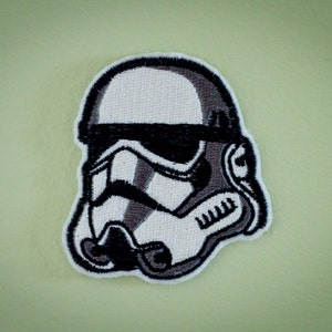 Stormtrooper -- Star Wars Storm Trooper Embroidered Iron-on Patch