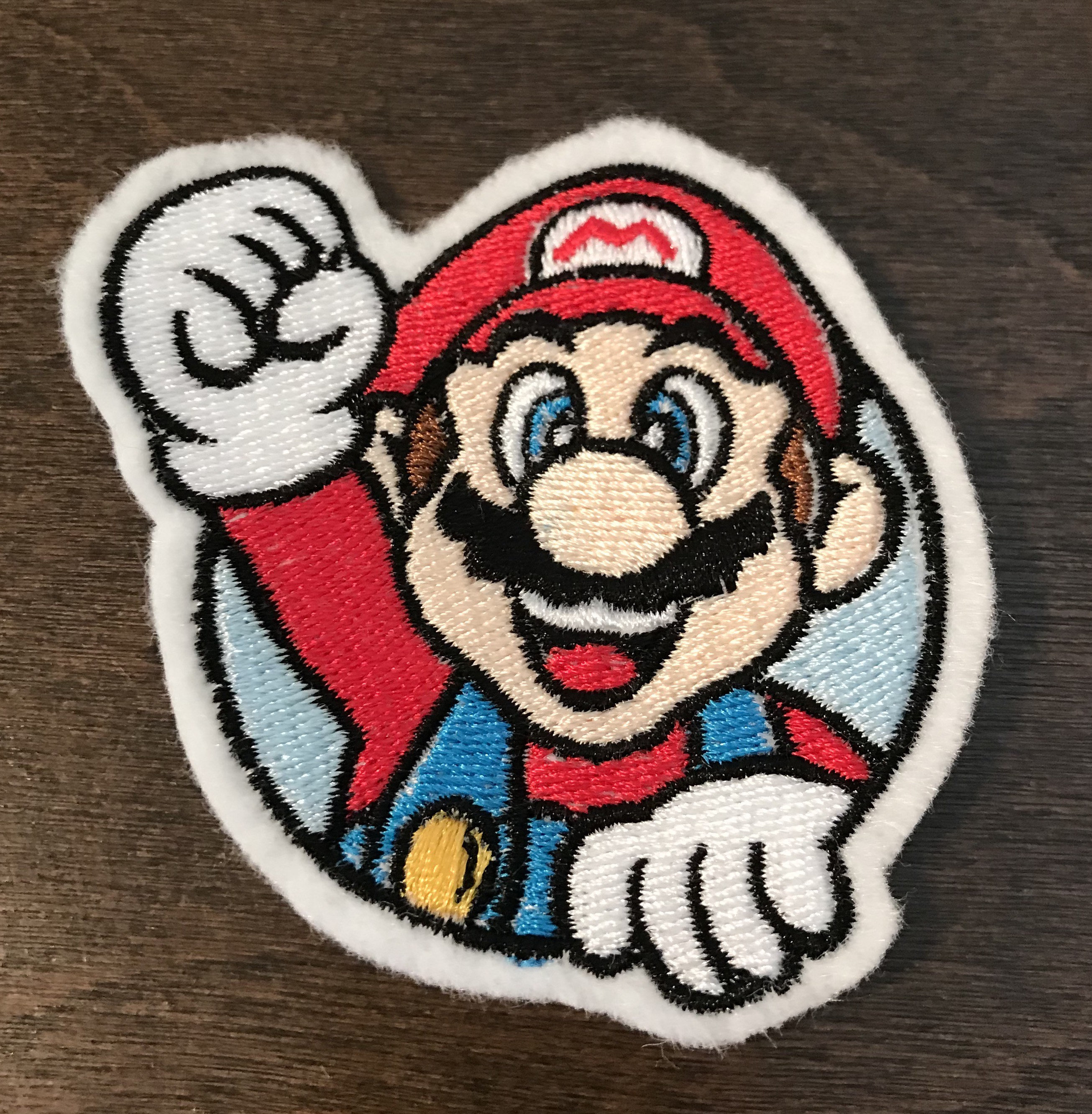 Mario Brothers Bullet Bill Embroidered Sew/Iron on Patch Nintendo Super Bros